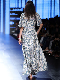 Love For Stripes Printed Long Dress