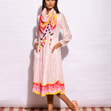 In Bloom Ivory Printed Scarf