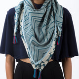 Love For Stripes Chevron Otomi Printed Scarf