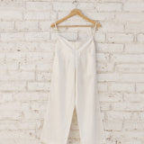 Off White Khadi Pants