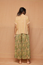 Birdie Striped Top with Greta Zaal Pleated Pant