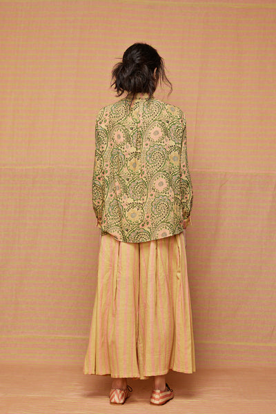 alice shirt with dorra pleated pants,
swati vijaivargie co-ord set,
hand-embroidered pleated pants,
jaipur heritage pleated pants,
luxury silk pleated pants for girls,
chameli print pleated pants set,
traditional indian pleated pants,
ethnic silk pleated pants for women,
designer pleated pants set for girls,
bember modal satin pleated pants,
handcrafted silk pleated pants,
jaipur ethnic wear pleated pants,
luxury pleated pants set online,
customizable pleated pants set,
dry clean only silk ple
