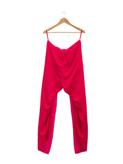 Crimson Dhoti Pants