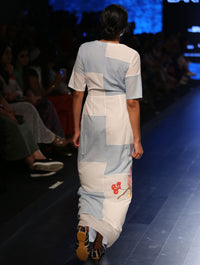 Bagh Applique Wrap Dress
