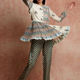 Amer Multi Design Blocked Shirt