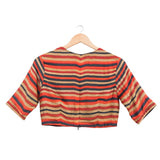 Multi Stripe Printed Crop Top