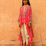 Rani Cape with Dhoti Pants