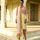 Palash Kurta and Dhoti Pants with Dupatta