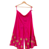 Rani Pink Big Buta Embroidered Palazzo