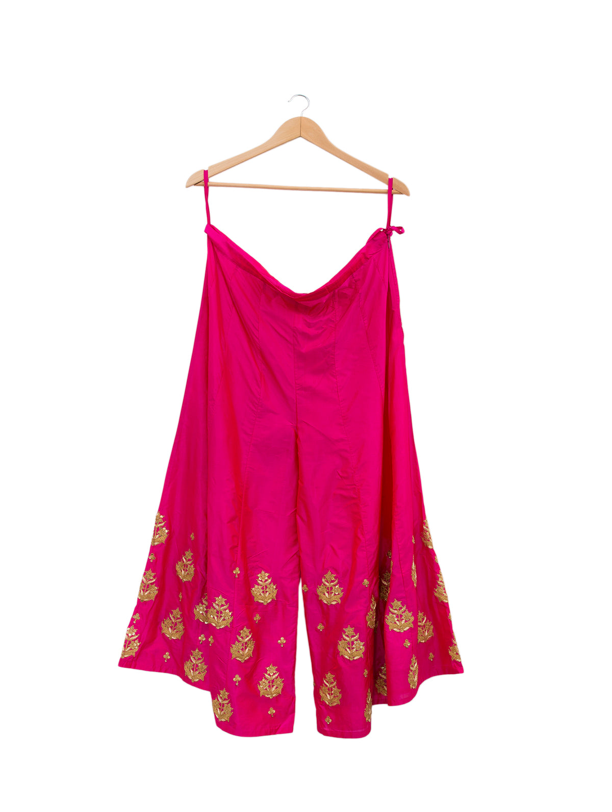 Rani Pink Big Buta Embroidered Palazzo