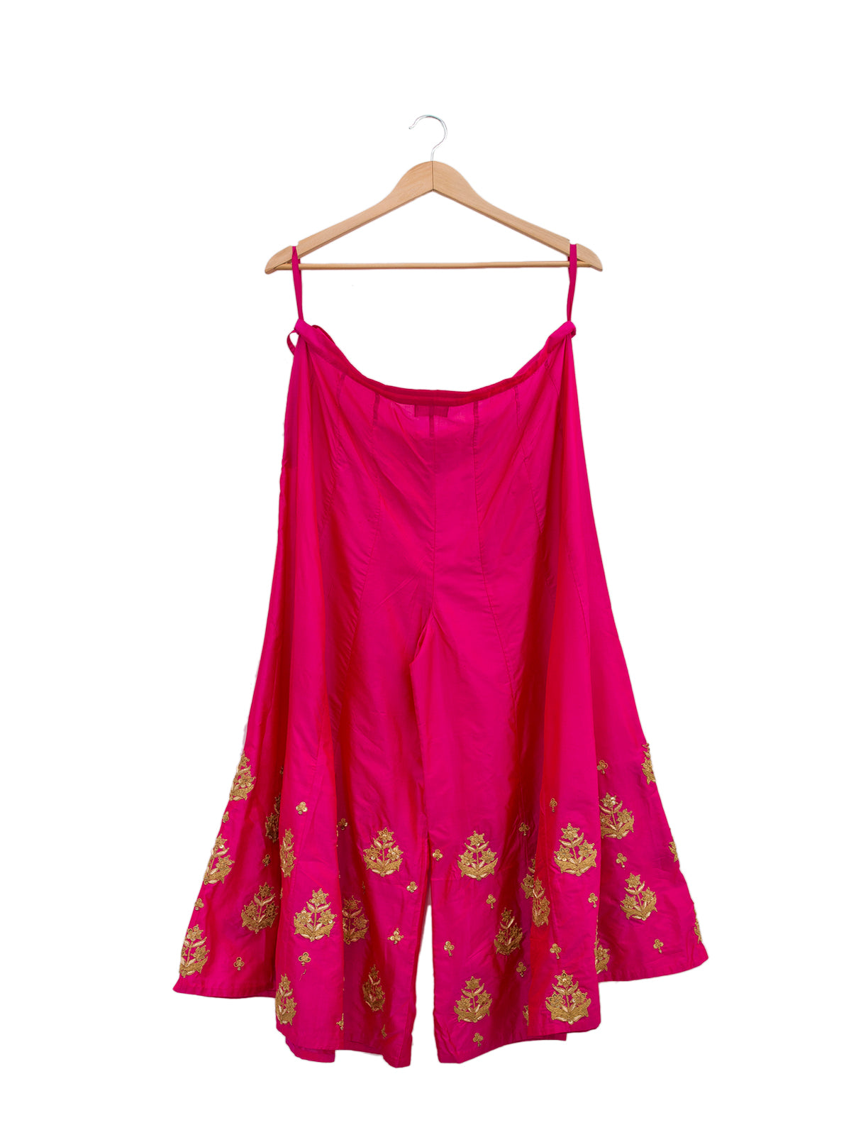 Rani Pink Big Buta Embroidered Palazzo