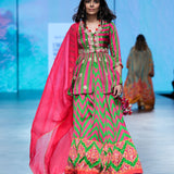 Gulal Riya Printed Embroidered Lehenga Set