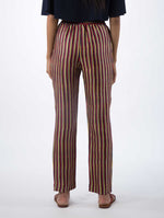 Multi Stripe Straight Pants - Swati Vijaivargie