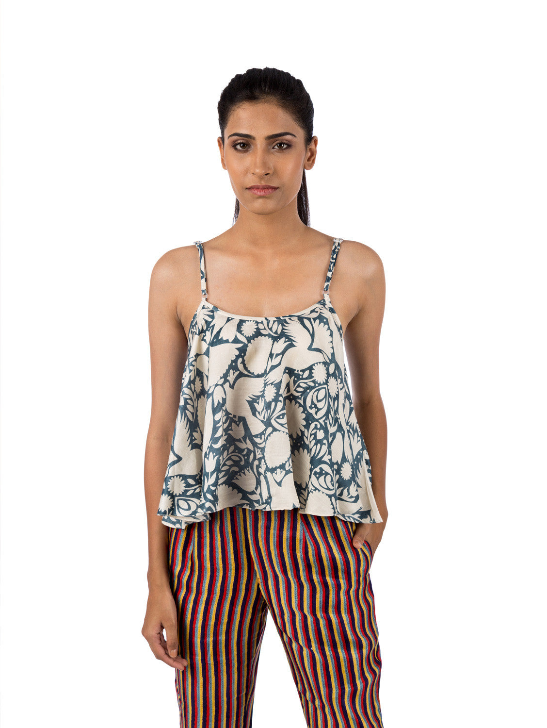Otomi Print Camisole - Swati Vijaivargie