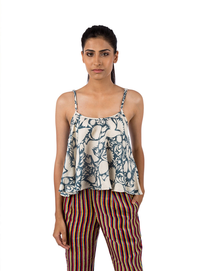 Otomi Print Camisole - Swati Vijaivargie