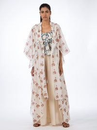 Small Elle Printed Cape