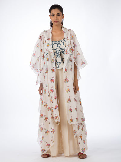 Small Elle Printed Cape