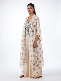 Small Elle Printed Cape
