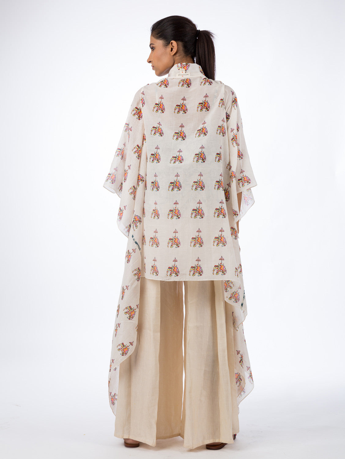 Small Elle Printed Cape
