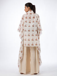 Small Elle Printed Cape