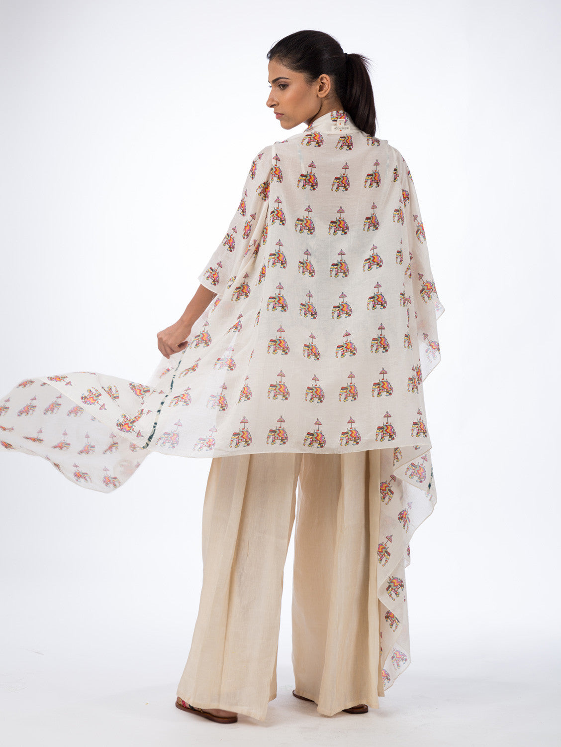 Small Elle Printed Cape