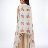 Big Elle Printed Cape