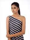 One Shoulder Asymmetrical Dress - Swati Vijaivargie