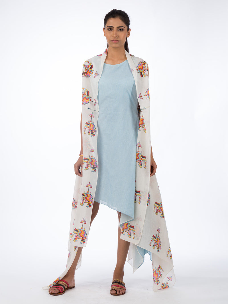 Big Elle Printed Cape - Swati Vijaivargie