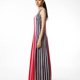 Kriti Sanon In Our Multi Stripe Long Dress
