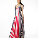 Kriti Sanon In Our Multi Stripe Long Dress