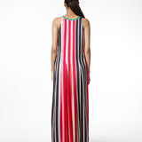 Kriti Sanon In Our Multi Stripe Long Dress
