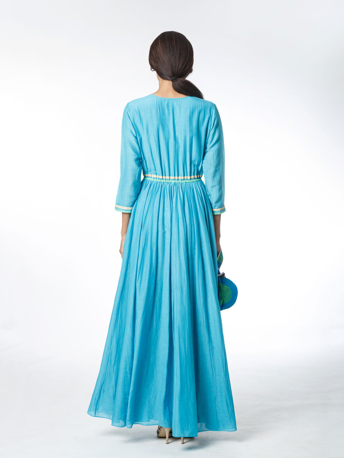 Cyan Maxi Dress