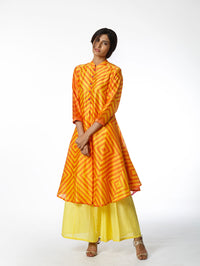 Tuscan Stripe Shibori Tunic