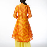 Tuscan Stripe Shibori Tunic