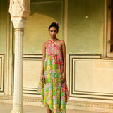 Kamini One Shoulder Asymmetrical Dress