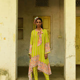 Khus Tunic And Dhoti Pant Set