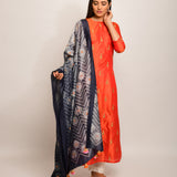 Patang Charcoal Dupatta