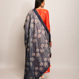 Patang Charcoal Dupatta