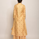 Beige Buti Kurta