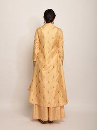 Beige Buti Kurta