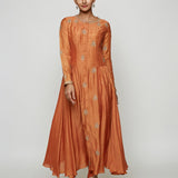 Ekrang Rust Marodi Kurta Set