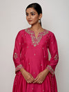 Fuschia Marodi Kurta Set