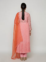 Pink Marodi Kurta Set