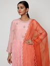 Pink Marodi Kurta Set