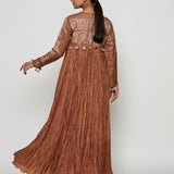 Tota Beige Crushed Dress