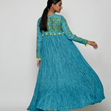 Tota Aqua Crushged Dress