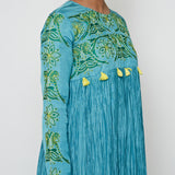 Tota Aqua Crushged Dress