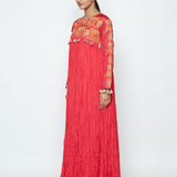 Tota Fuschia Crushed Dress