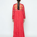 Tota Fuschia Crushed Dress
