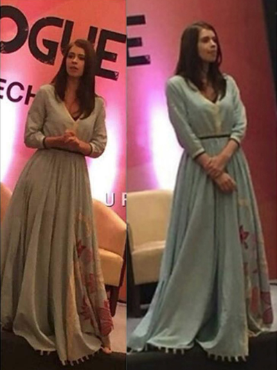 Kalki In Our Bagh Applique Maxi Dress
